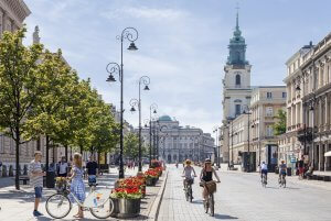 Krakowskie Przedmieście in Warsaw