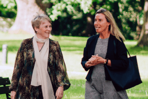 The Rector Mrs Federica Mogherini and theVice-Rector, Mrs Ewa Ośniecka-Tamecka, College of Europe Natolin